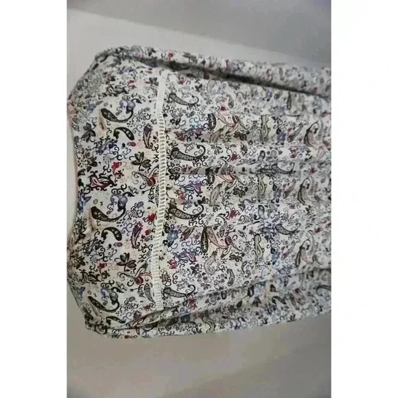 Collective Concepts Paisley Floral Blouse, Size MP - Picture 10 of 14